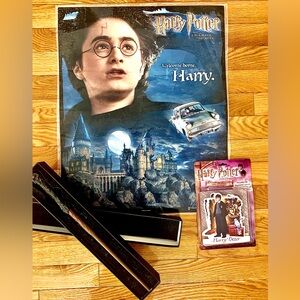 Universal Studios Wizarding World Of Harry Potter  Wand & Poster